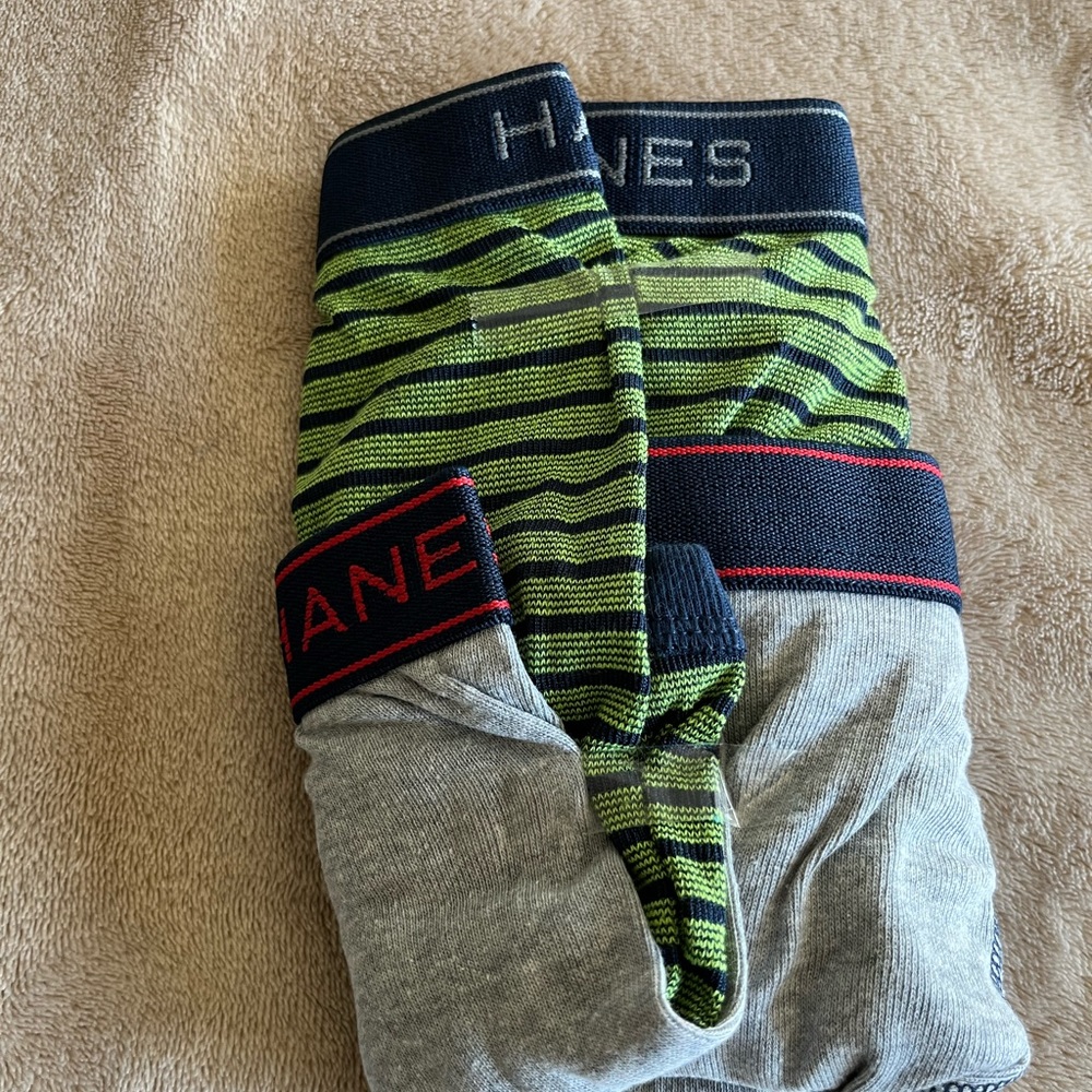 Boy Boxer Briefs Hanes Soft And Ultra Durable No Ride Up Size Medium